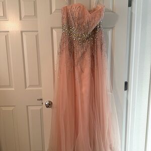 Prom Dress, Pink,  size 15.